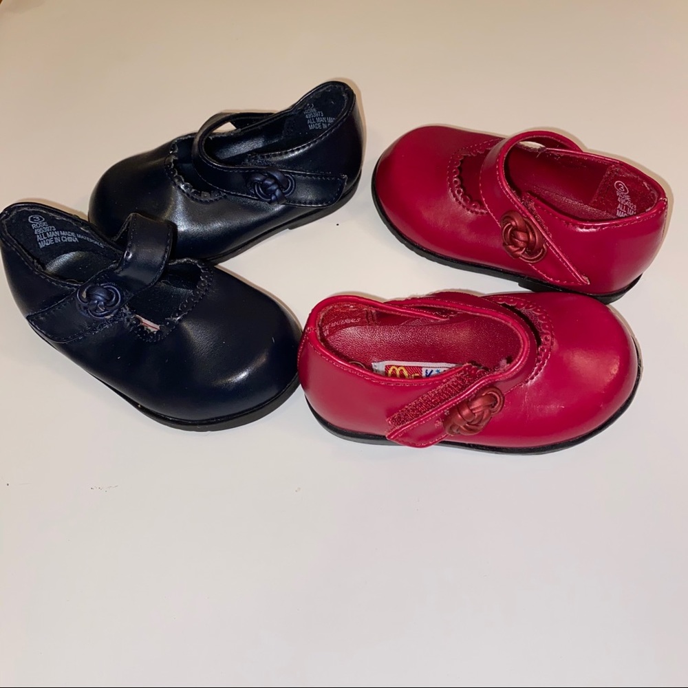 Iot of 2 girls shoes
